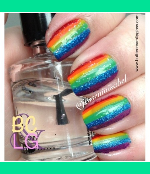 Rainbow Nails | Jessenia I.'s (jesseniaisabel) Photo | Beautylish
