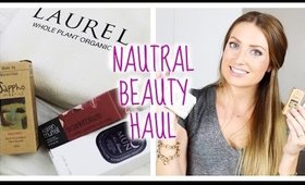 Natural Makeup/Skincare Haul (& giveaway)