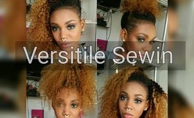 VERSATILE CURLY SEWIN FOR SHAVED SIDES