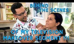 Behind the Scenes of my TV Appearance on Home and Family on Hallmark | mathias4makeup