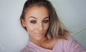 Peachy Pink Summer Makeup / Makeup Geek Eyeshadow Tutorial