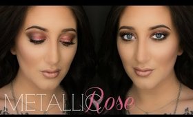 Metallic Rose Smokey Eye | Makeup Tutorial