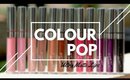 ColourPop Ultra Matte Lips- Swatch Party!!! Review, Demo, 1st Try!