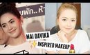 [ENG SUB] แต่งหน้าแบบ ใหม่ ดาวิก้า x Mai Davika Inspired Makeup | MissElectraheart