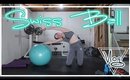 Exercise Ball Routine | At Home Workout | Caitlyn Kreklewich