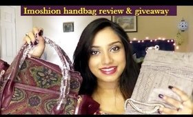 Imoshion handbag review + Designer handbag Giveaway