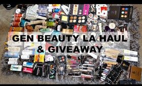 GEN BEAUTY LA 2017 HAUL + GIVEAWAY!!