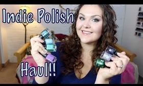 Indie Nail Polish Haul!!