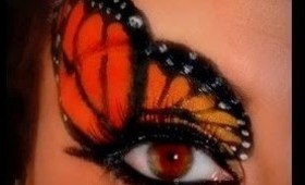 Monarch Butterfly Make Up - The Tutorial