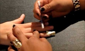 Uñas Primaverales con toques metálicos!