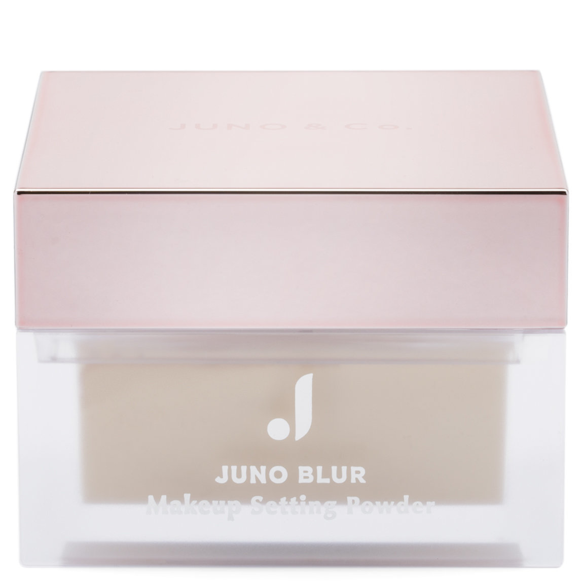 JUNO & Co. Juno Blur Makeup Setting Powder - Brightening alternative view 1 - product swatch.