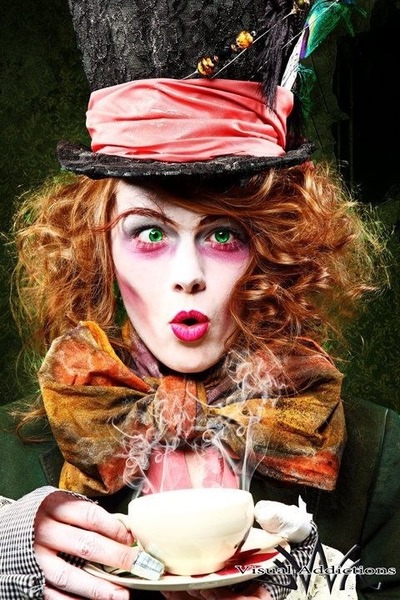 Halloooweeeen! Mad hatter makeup. | Beautylish