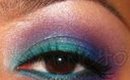 Mermaid inspired look. makeup tutorial - contest entry for MakeupByRenRen