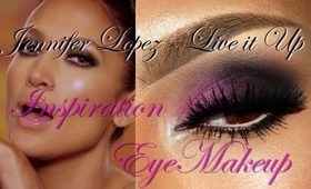 Eye Makeup inspired by Jennifer Lopez - Live it Up Video