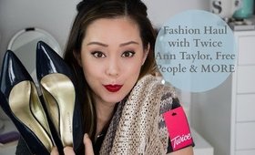 Fashion Haul  From Twice - Free People, Ann Taylor, Madewell, Birkenstock, and Nordstrom