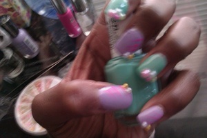 My easter nails 2011 
