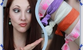 DIY HAIR TIES---Affordable, Creaseless & Adorable!!