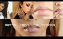Tutorial|Creating a fuller lip, OVER Drawn lips||Kylie Jenner lip|survivingbeauty2