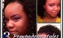 3 Ways To Style A Pompadour On Natural Hair