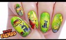 Best Fiends Nails + DIY Nail Decal Hack!
