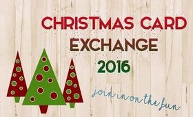 2016 Christmas Card Exchange | Join in on the Fun! | PrettyThingsRock