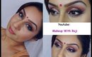 Glamorous Diwali Makeup collab w MinnieDas Rayartistify Deepikamakeup || Raji Osahn