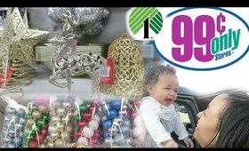 99 CENT STORE and  DOLLAR TREE VLOG!