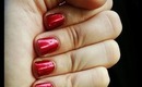 Perfect red Christmas nail polish
