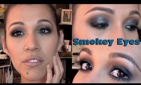 Smokey Eye Tutorial |  Tonos Grises | Beauty by Cat ♥