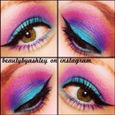 Cotton Candy eyes! 💗💙💜