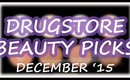 DrugStore Beauty Picks | December '15 | LetzMakeup