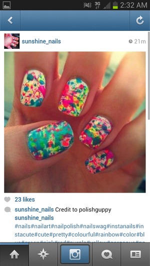 these nails are beautiful