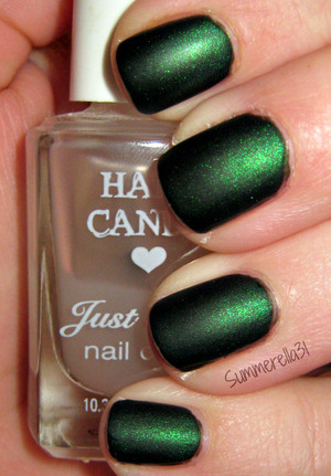 Wet N Wild Poison Ivy, Pure Ice Heart Breaker and Hard Candy Matte-Ly In Love