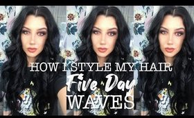 FIVE DAY CURLS RECIPE | How I style my hair