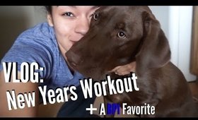 A NEW YEARS WORKOUT + My Current BPI FAVORITE| Vlog 2