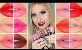 NYX High Voltage Lipstick ♡ Lip Swatches & Review