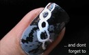 Goth/Steampunk Chains - easy nail design for beginners- easy nail design for short nails- nail art