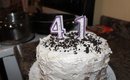 Nov 3  My Birthday My Boys and husband made me a Birthday Cake 🎂🎂🎂🎂🎂🎂🎂🎈🎈🎉🎉