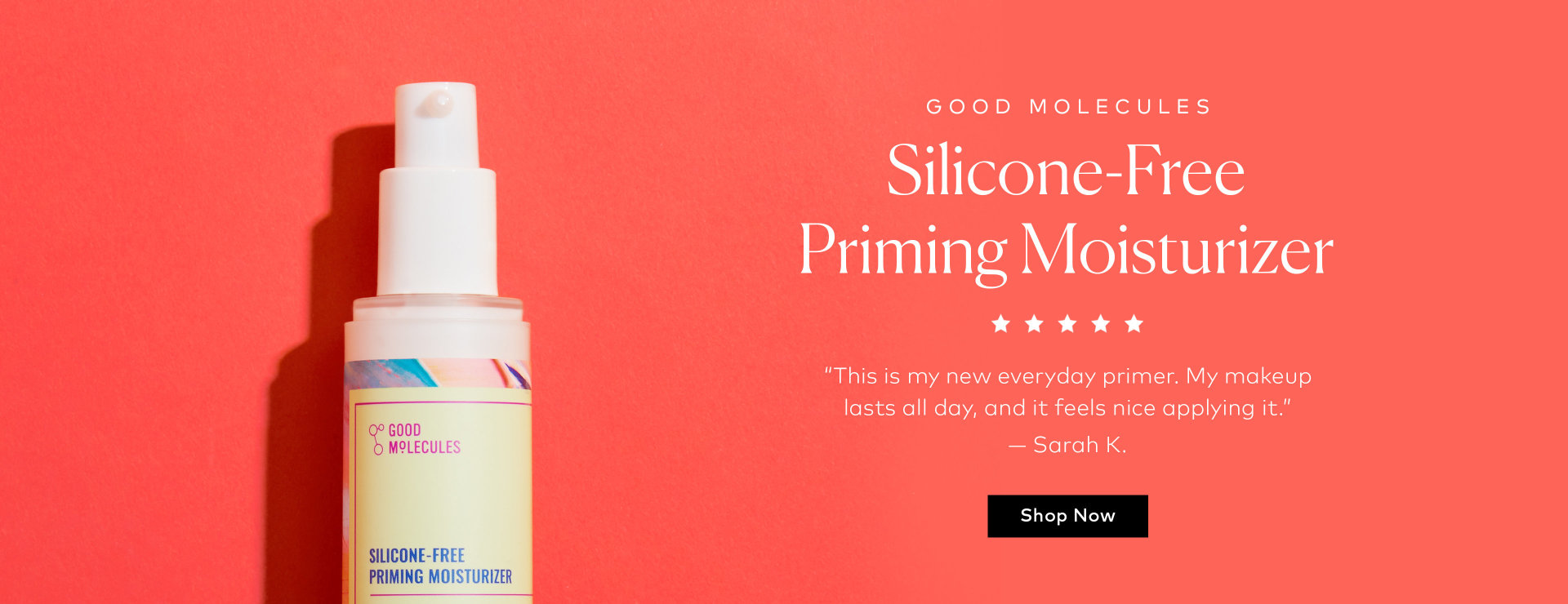 Shop Good Molecules Silicone-Free Priming Moisturizer on Beautylish.com