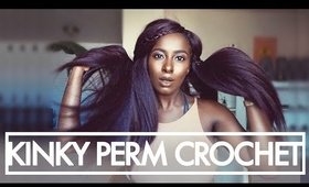 Bobbi Boss FOREVER NU KINKY PERM CROCHET (Installation Tips/Demo) +GIVEAWAY!!!