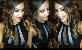 Get Ready with Me: New Year's Eve GLAM [Hair. Makeup. OOTN]