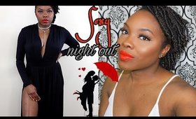 GRWM: SEXY NIGHT OUT LOOK! MAKEUP, HAIR AND OUTFIT