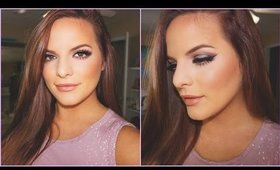 Green/Brown Smokey Eye Using AFFORDABLE MAKEUP PRODUCTS! | Casey Holmes