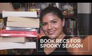 October Book Recs for Spooky Season! || Marya Zamora