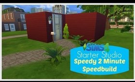 TS4 2 Minute Speedy Speedbuild LA Starter Studio