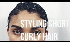 Short curly hairstyle ll Bewareitscoco