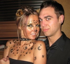 Halloween leopard look