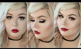 #IAMFREEDOM Challenge 2 | Modern Pin Up Makeup Look