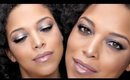 No False Lashes Glam Makeup Tutorial | NaturallyCurlyQ