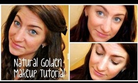 Natural Golden Makeup Tutorial